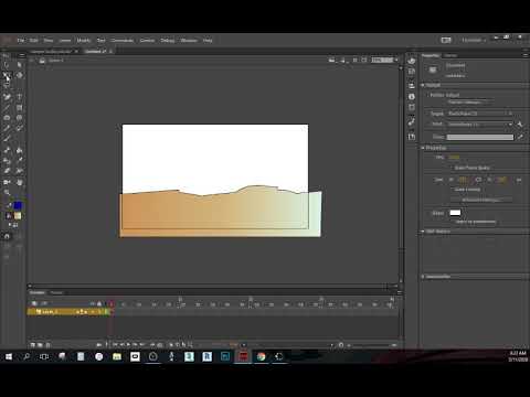 Scrolling Background in Animate CC