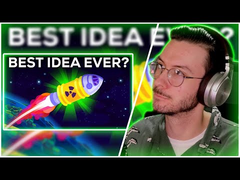 Dax Reacts to Why Don't We Shoot Nuclear Waste Into Space? by @kurzgesagt