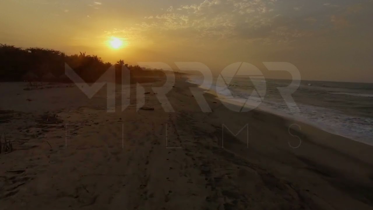 Atardecer en la playa