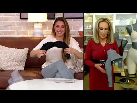 Breezies Diamond Jacquard Seamless Wirefree Bra on QVC