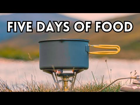 What I Eat on a 5 Day Backpacking Trip (Ultralight & Cheap) - Backpacking Food Breakdown