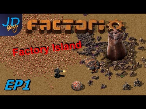 Factorio 0.17 | Factory Island EP1 | A New Start, a New tutorial | Tutorial, Guide, Let's Play