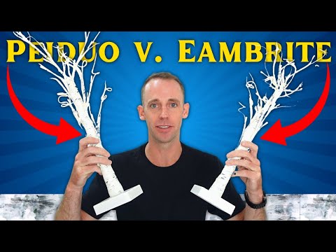 COMPARING Peiduo vs. Eambrite Birch Tree Decorations!