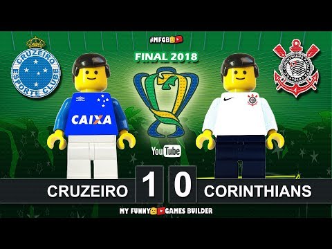 Cruzeiro 1 x 0 Corinthians • Final Copa do Brasil 2018 • Goals Highlights Lego Football Brazil Cup