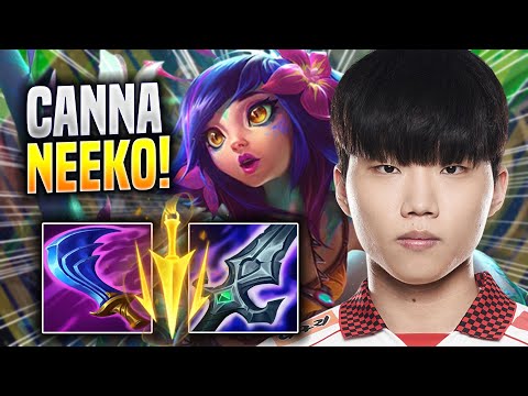CANNA IS SO CLEAN WITH NEEKO! - DK Canna Plays Neeko TOP vs Rumble! | Season 2023