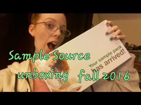 Sample Source Unboxing Fall 2016