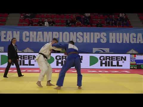 Judo.MD 66kg(02) IZVOREANU (MDA) - NORKEVICIUS (LTU)  Judo.MD 2021 U/23 European Championships.