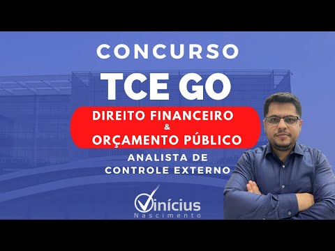 Direito Financeiro e Orçamento Público - TCE GO
