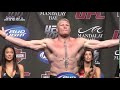 UFC Ring Girl Reacts To Brock Lesnar Flexing