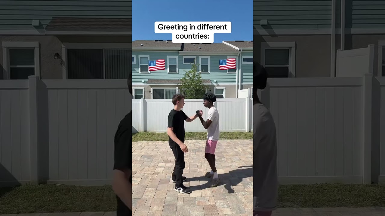 Greeting in countries 🤣