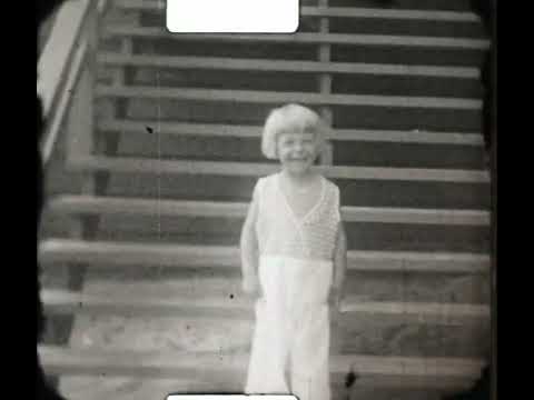 ~1930 - My Grandma (and her family) on unique 9.5mm film, probably from Pathé