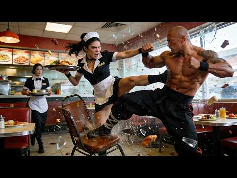 【FULL MOVIE】顶尖女特工假扮服务员寻找犯罪分子！竟遇上最強功夫王！瞬間進入狂暴模式！