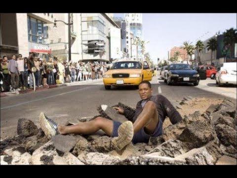 Hancock (2008) - Drunk Heroism Scene Throwback