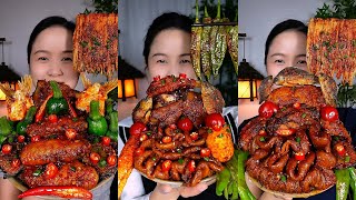 🌶️ Can You Handle This Extreme Spicy Food Feast? 🌶️🔥 Full Bowl of Flavor!
