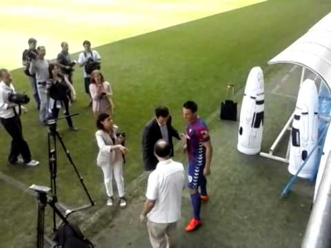 SD Eibar - Derek Boateng y Federico Piovaccari, presentados en Ipurúa.  19 Agosto 2014