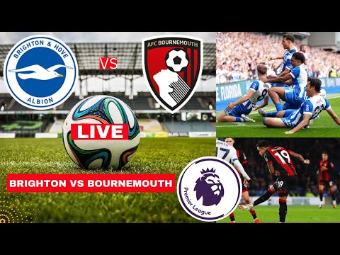 Brighton vs Bournemouth 1-1 Live Premier League EPL Football Match Score Commentary Highlights FC