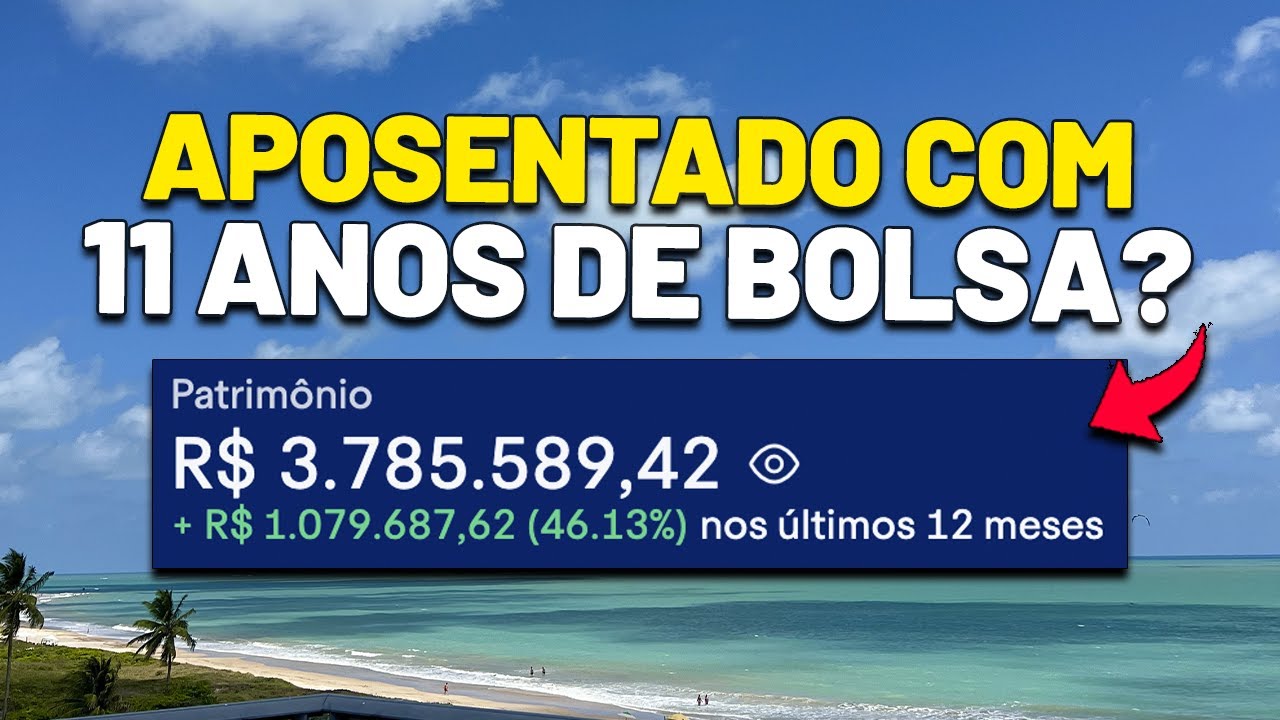 QUANTO RENDE 3,8 MILHÕES EM AÇÕES? DA PRA PARAR DE TRABALHAR? CARTEIRA DE DIVIDENDOS