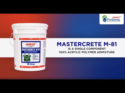 Choksey mastercrete m 81, packaging size: 20kg