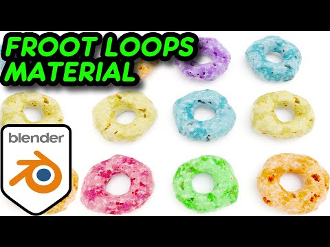 Let's Help! Making the perfect Froot Loops Shader/Material