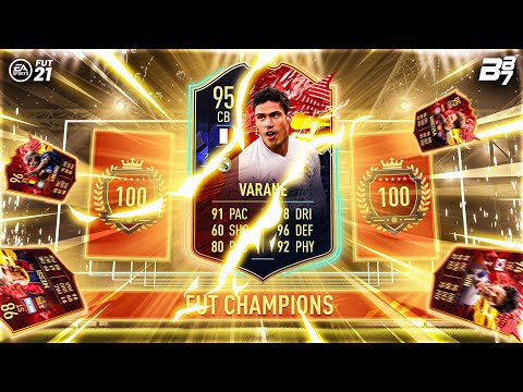 NOTHING BUT Ws! INSANE TOP 100 FUT CHAMPION REWARDS!  | FIFA 21 ULTIMATE TEAM