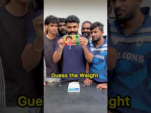 Guess the Weight | PsychoAliyanz #psychoaliyanz #challenge #funnychallenge #shorts #comedy #funny