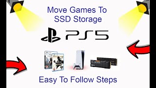 How To Move Games To SSD On PS5