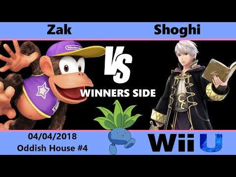 Oddish Wednesday #4: WR2 - Zak (Diddy Kong) vs Shoghi (Robin)