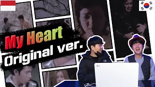 [Reaksi Orang Korea] my heart original ver. review!! 레트로 감성에 노래도 좋네!