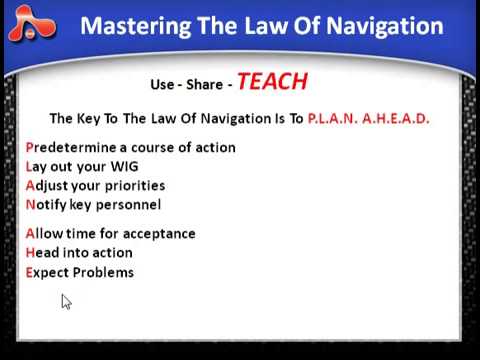 Leadership Law #04   The Law Of Navigation