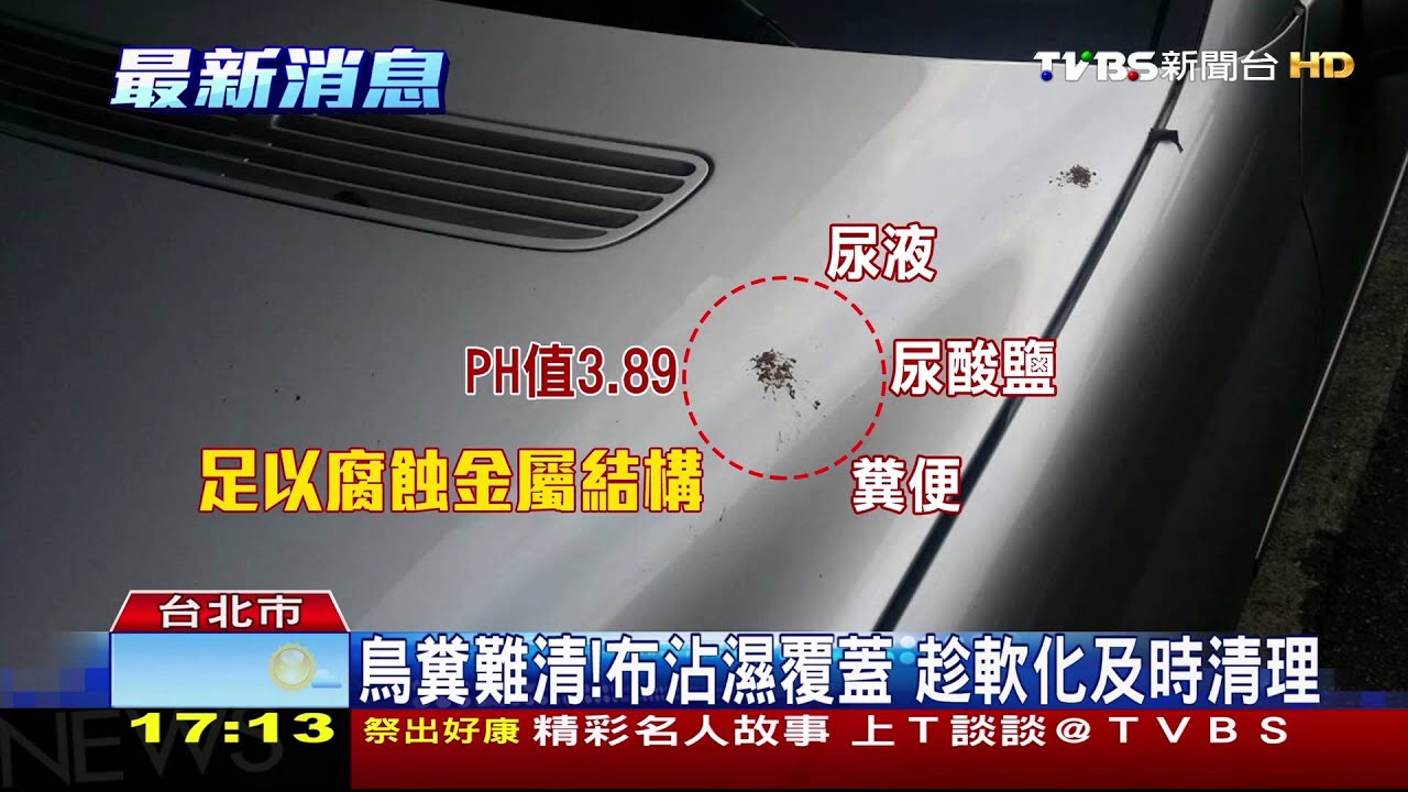 妙用!黑色塑膠袋變車罩 防鳥糞腐蝕板金