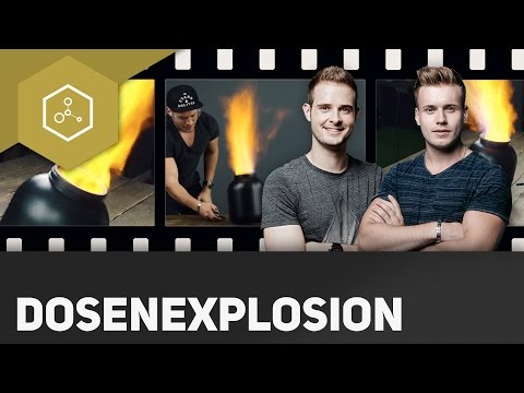 Dose sprengen?! - Explosion Benzin-Luft-Gemisch