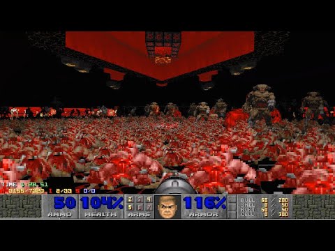 Doom 2 Tarachillax MAP 4 UV-MAX [TAS] in 24:18