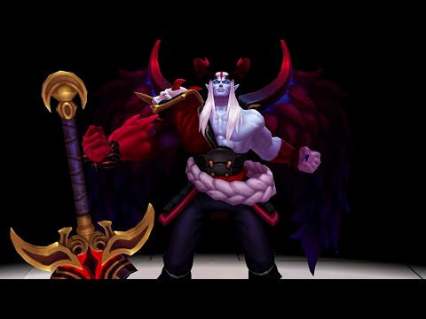 Blood Moon Aatrox Skin - Detailed Spotlight