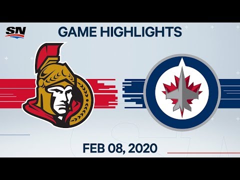NHL Highlights | Senators vs Jets – Feb. 8, 2020