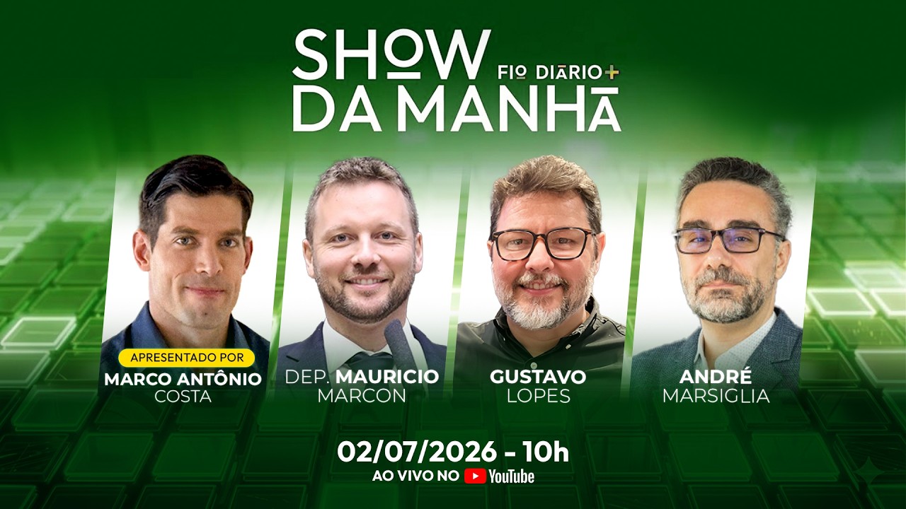 SHOW DA MANHÃ - PL DA MISOGINIA AVANÇA - VORCARO AMEAÇOU MALU GASPAR - 02/07/2026