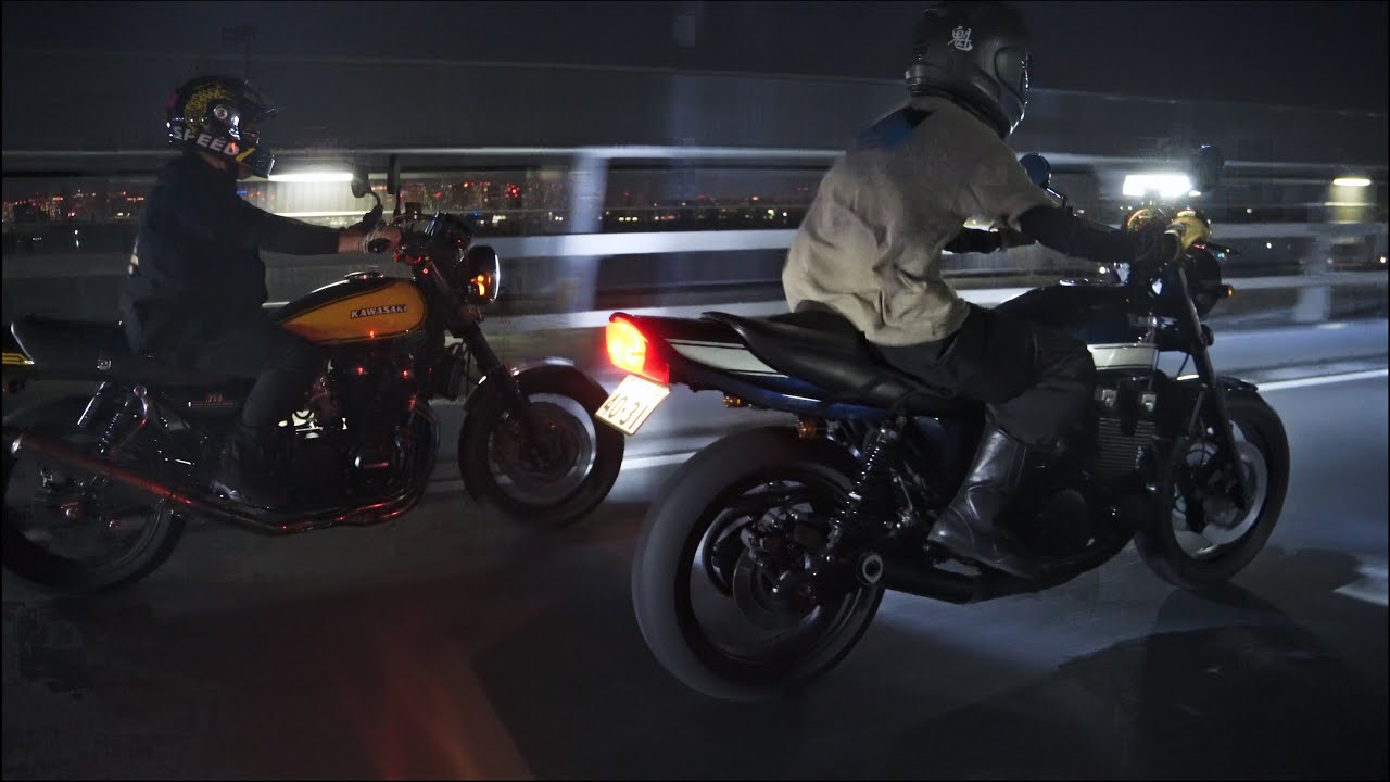 東京の夜に轟く四発Zephyr咆哮 【Zephyr χ × Zephyr850】【4K】