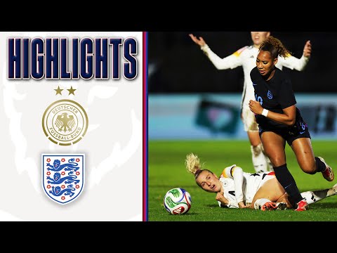 Young Lionesses Defeated In Fulda | Germany WU23 5-0 England WU23 | Highlights