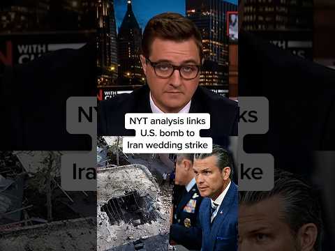 NYT analysis links U.S. bomb to Iran wedding strike