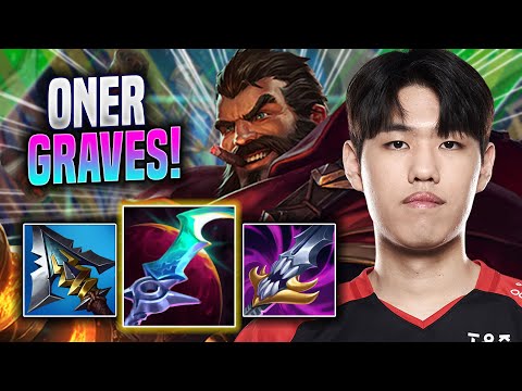 ONER DOMINATING WITH GRAVES! - T1 Oner Plays Graves JUNGLE vs Pantheon! | Season 2022