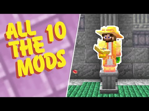 All The Mods 10 EP13 Bosses Killing Ars Nouveau Spell & Extra Spell Slots