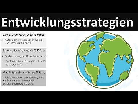 Development strategies - [catch-up development, basic needs strategy, sustainable development]