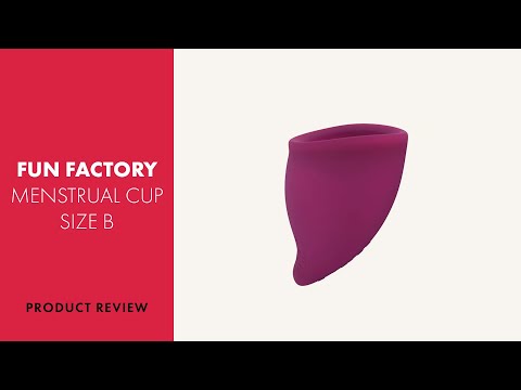 Fun Factory Menstrual Cup Size B Review | PABO