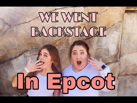 We Went Backstage In Epcot