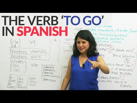 Learn Spanish: The verb 'TO GO' – IR, VOY, VAS in Spanish made easy Video