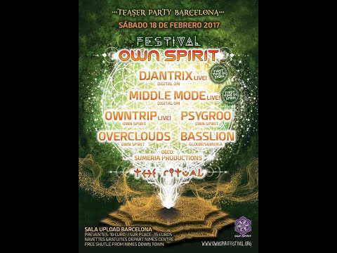 18 02 2017 Own Spirit PreParty UPLOAD   Overclouds Dj set