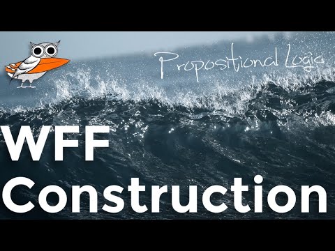 How do I construct WFFs? How can I tell which is the main connective?