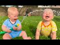 When Baby Making A Splash Funny And Cute Babies Outdoor Videos COOL PEACHY