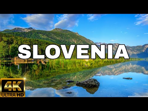FLYING OVER SLOVENIA (4K UHD) - AMAZING BEAUTIFUL SCENERY & RELAXING MUSIC