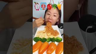 Download lagu #Justoneplate Dragon fruit, Bibim noodles, Cherry tomatoes, Broccoli, Paprika #shorts #asmr mp3