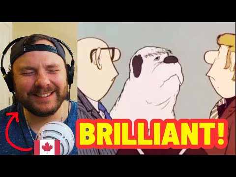 Canadian Reacts to German Cartoon by Loriot - Sprechender Hund (Talking Dog)